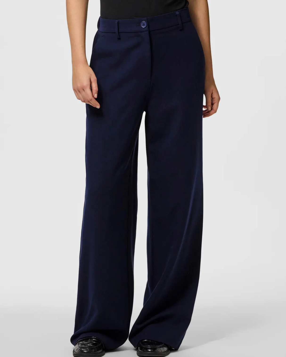 PIECES Maritime Blue Bukser - 17155335