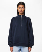 Mørkeblå - Sky Captain - Pieces - Sweatshirt - 17156304