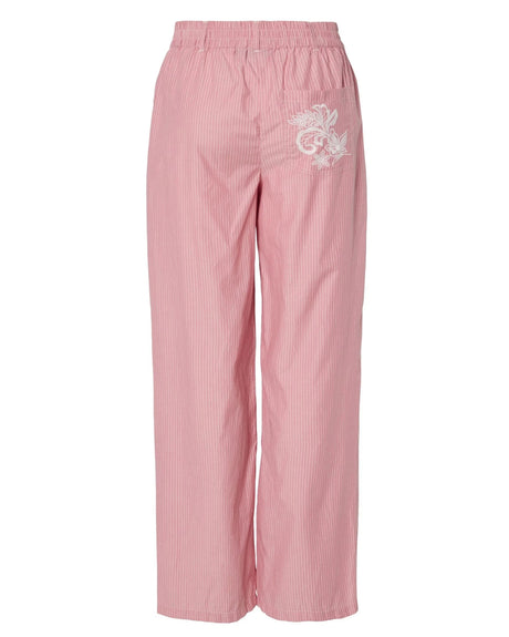 Lyserød - Pink Lemonade - Cloud Dancer - Pieces - Bukser - Striber - 17156346