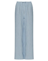 Blå - Cashmere Blue - Morel - Pieces - Bukser - Striber - 17158470