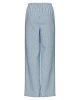 Blå - Cashmere Blue - Morel - Pieces - Bukser - Striber - 17158470