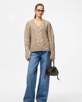 PIECES Fossil Striktrøje - 17158927