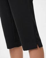 Sort - Black - Pieces - Capri 3/4 Bukser - 17160552