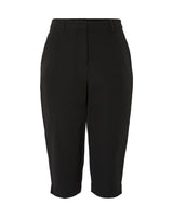 Sort - Black - Pieces - Capri 3/4 Bukser - 17160552