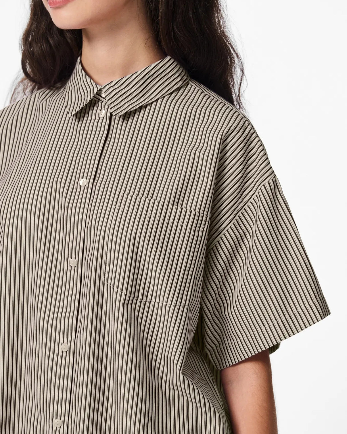 Brown - Birch/Delicioso - Pieces - Shirt - 17161345