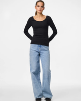 PIECES Black Top - 17161803