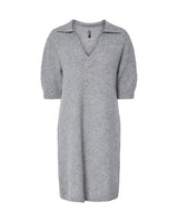 Grå - Medium Grey Melange - Pieces - Kjole - 17161988