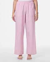 Lyserød - Tulle White Pink - Pieces - Bukser - Striber - 17162516