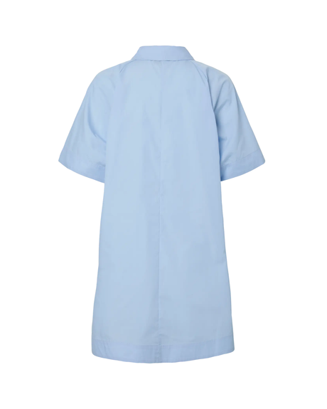 Lyseblå - Cashmere blue - Pieces - Skjortekjole - 17163244
