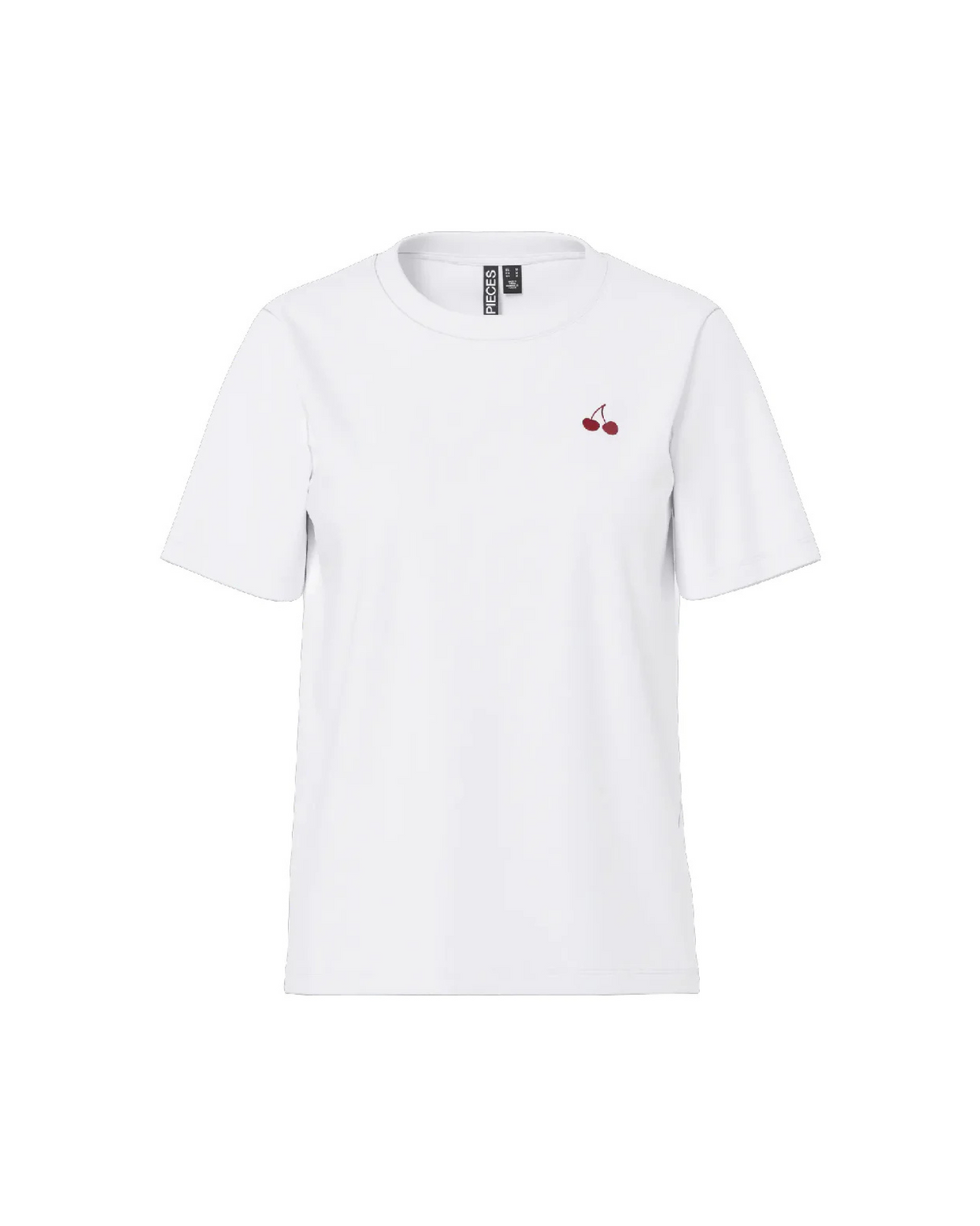 Hvid - Bright White/Option 5 - Pieces - T-shirt - 17163534