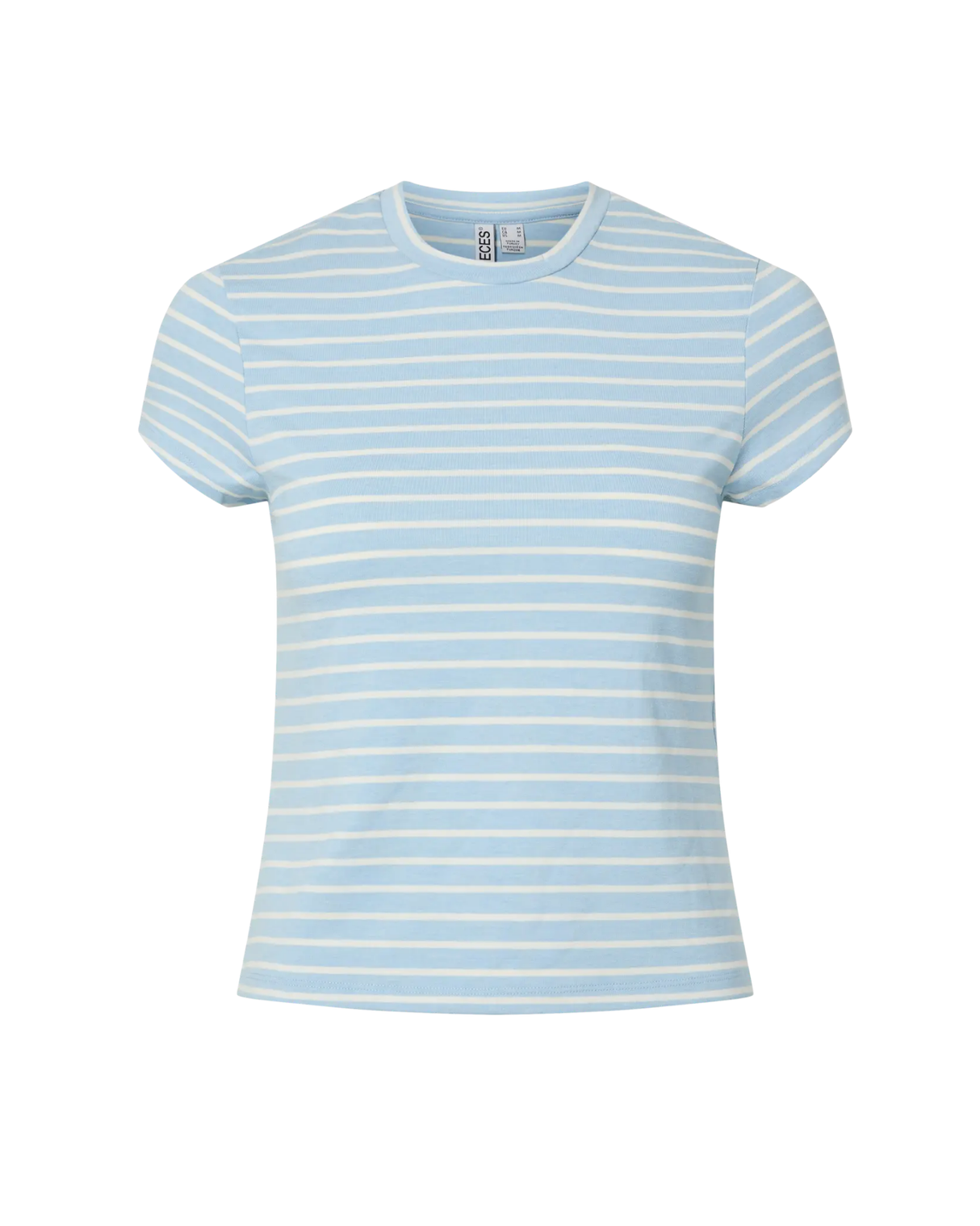Blå - Cashmere Blue - Pieces - T-shirt - 17163547