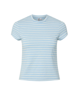 Blå - Cashmere Blue - Pieces - T-shirt - 17163547