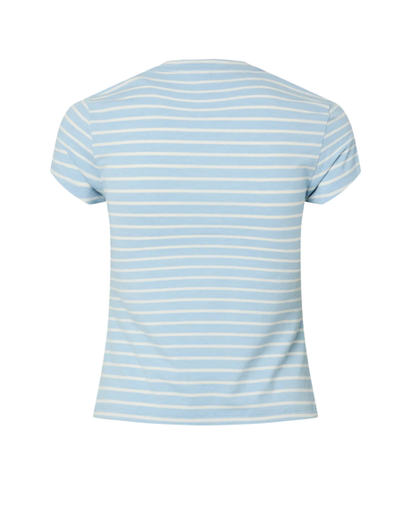 Blå - Cashmere Blue - Pieces - T-shirt - 17163547