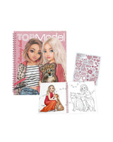 TOPModel Malebog med pallietter LEOHEART