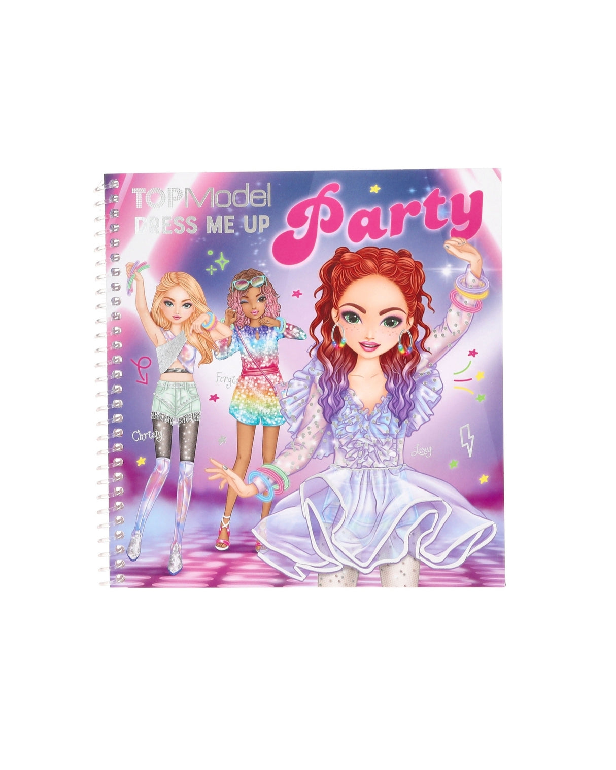 TOPModel Dress Me Up Party Stickerbog