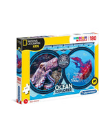 Puslespil med 180 brikker - National Geo Kids - Havekspedition