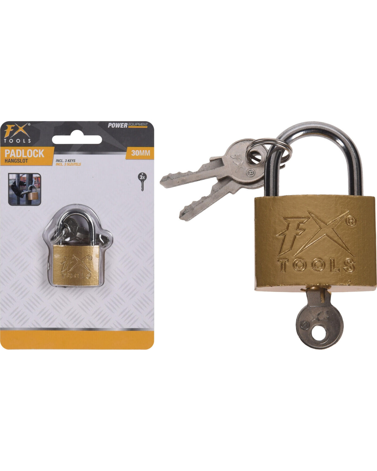 Hængelås 30mm