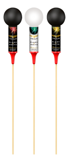 (17) Platinium 3 stk 3" kugle raket