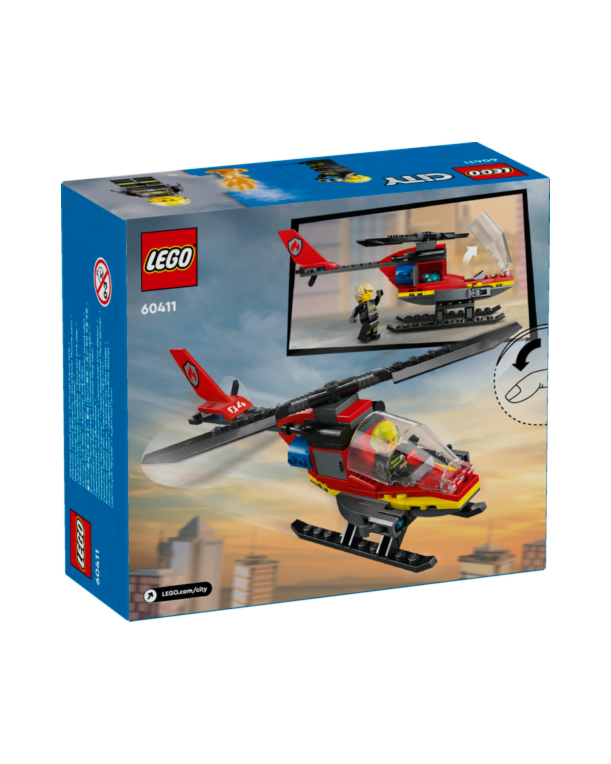 LEGO 60411 Brandslukningshelikopter - LEGO City 60411