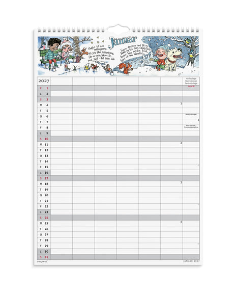 Daily Calendar 2026 - From Mayland