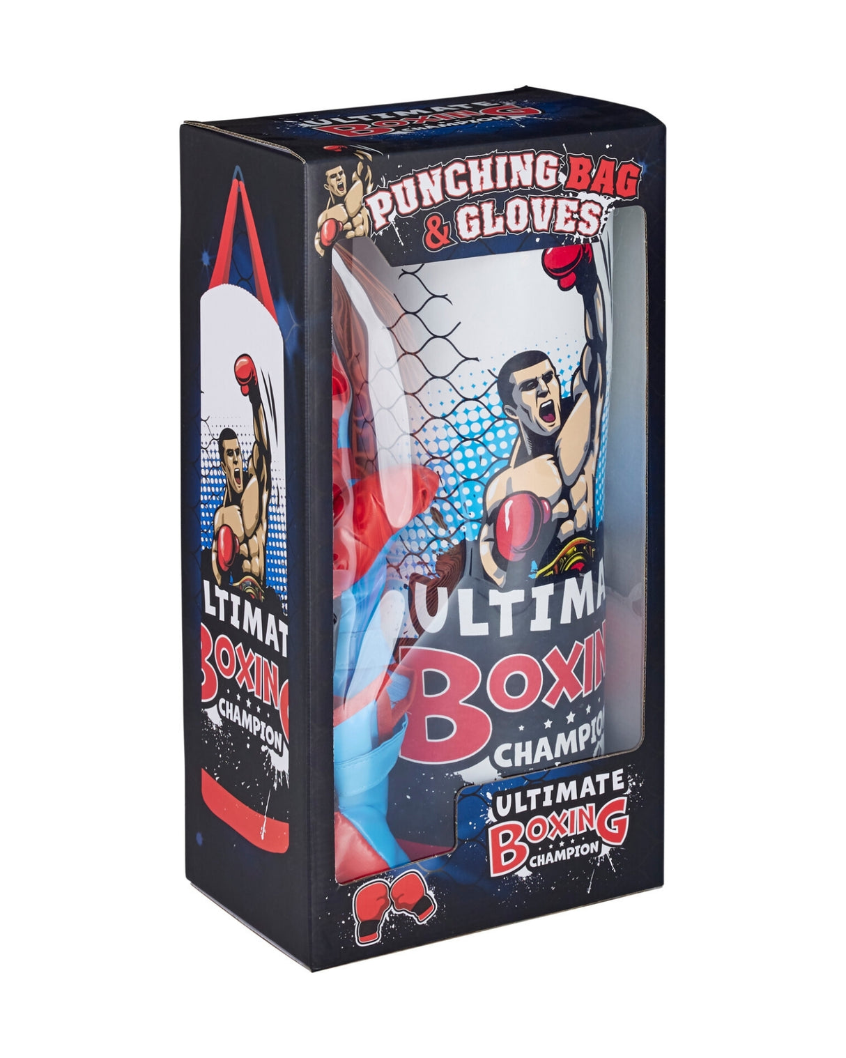 Bokse sæk med handsker