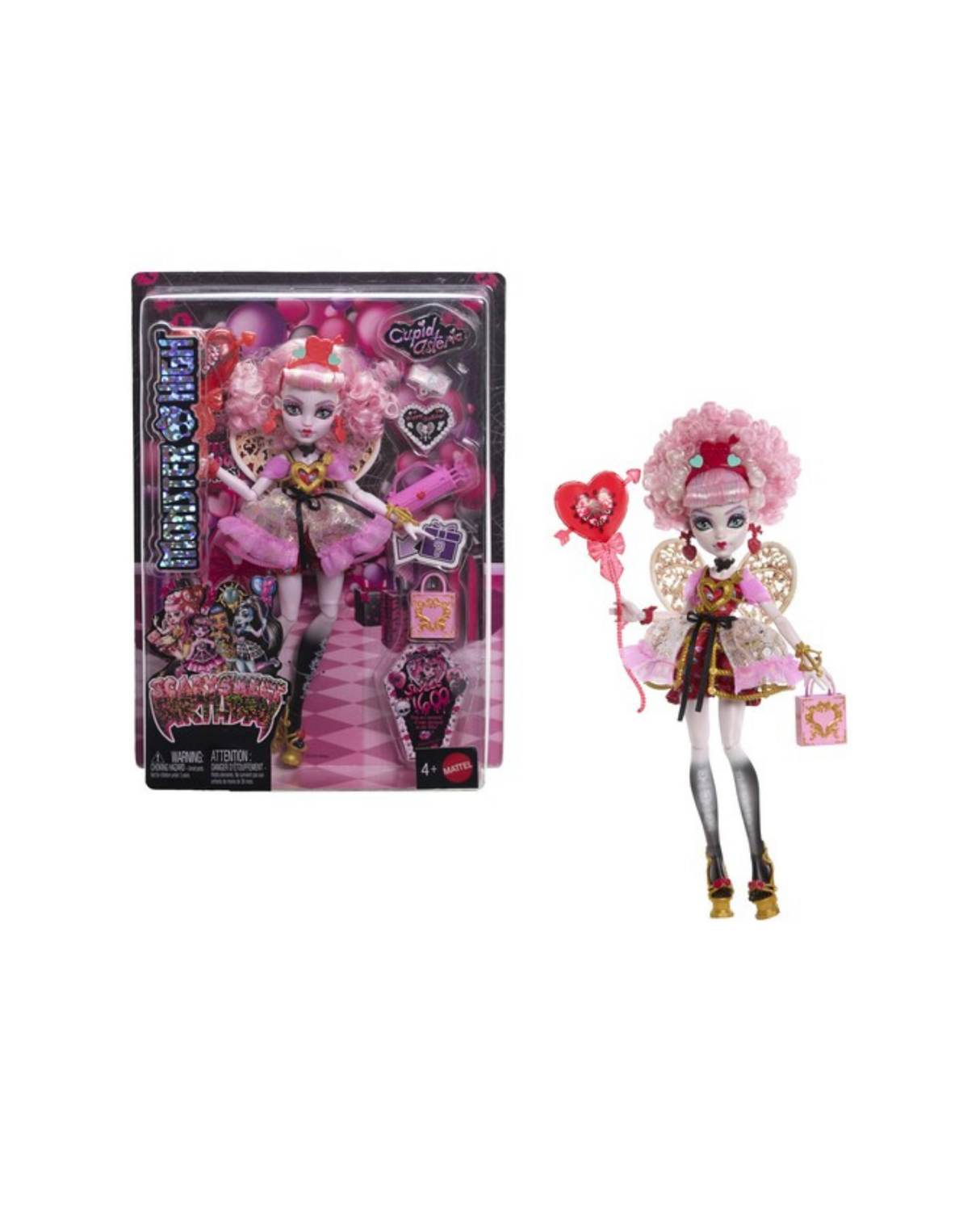 Monster High Scary Sweet Birthday Cupid Doll
