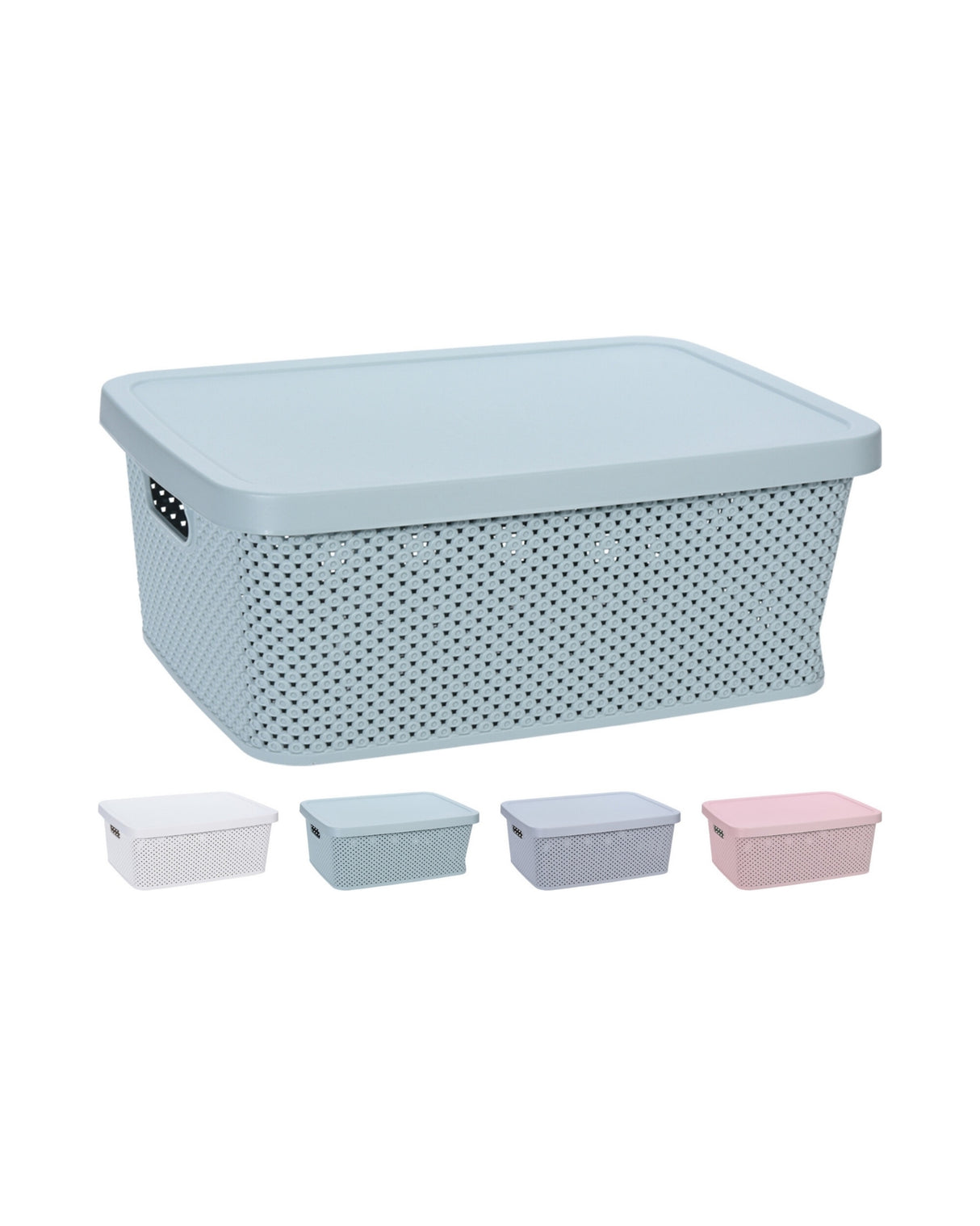 Storage box with lid 1 pc.