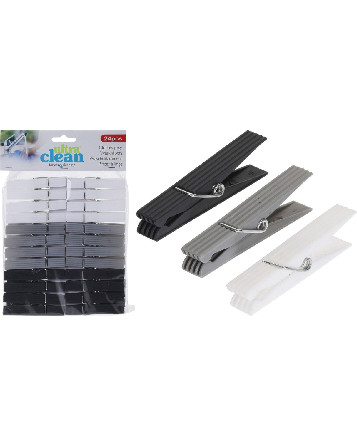 Klemmer i plast 24 stk