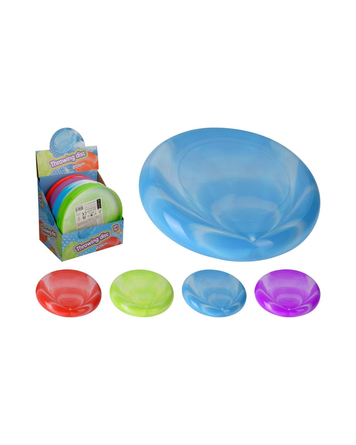 Frisbee i plast – 19,8 cm