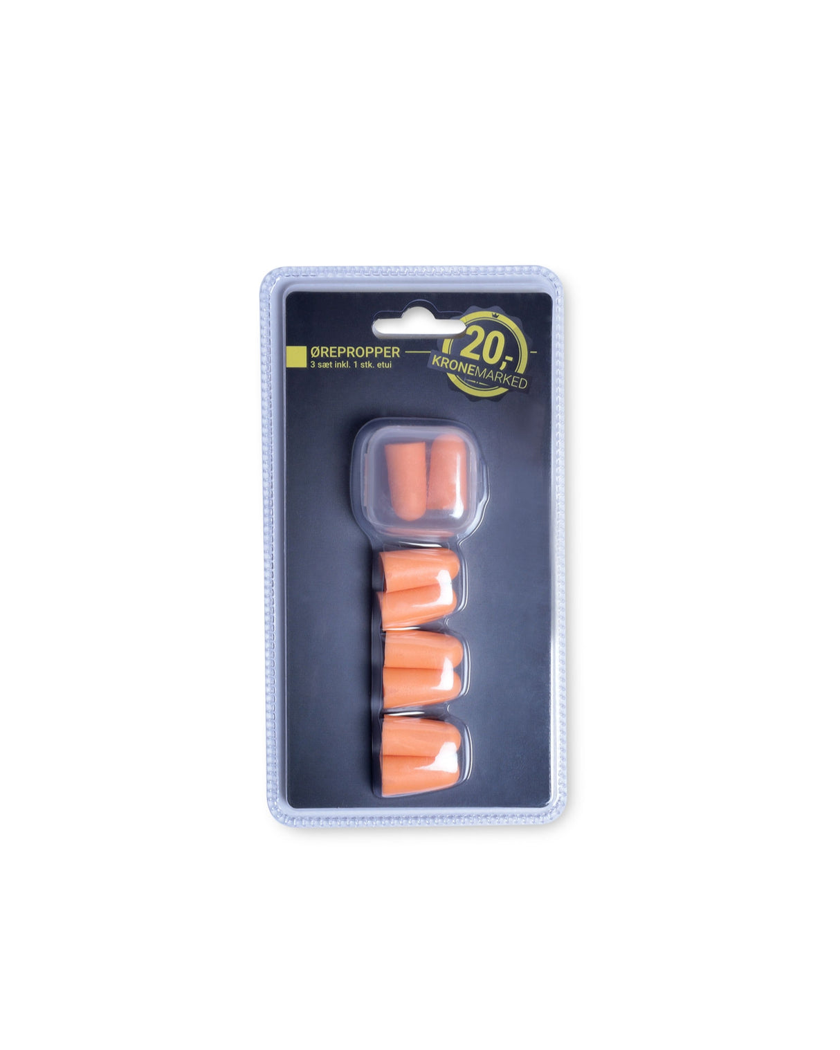 Ørepropper 4 sæt inkl. etui