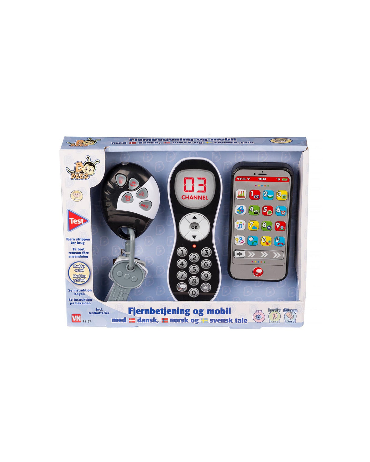 Fjernbetjening / Bilnøgler / Mobiltelefon