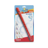 Blokfløjte i plast på blister