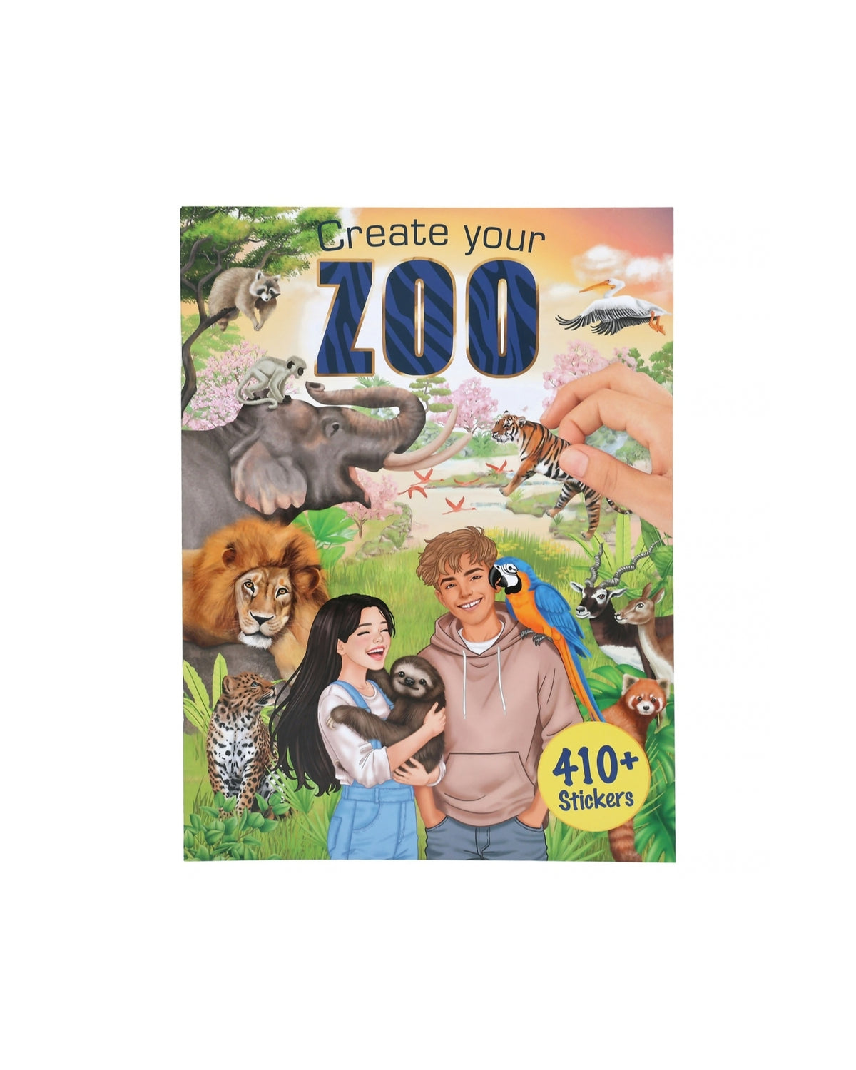 Create your Zoo Activity Book with stickers