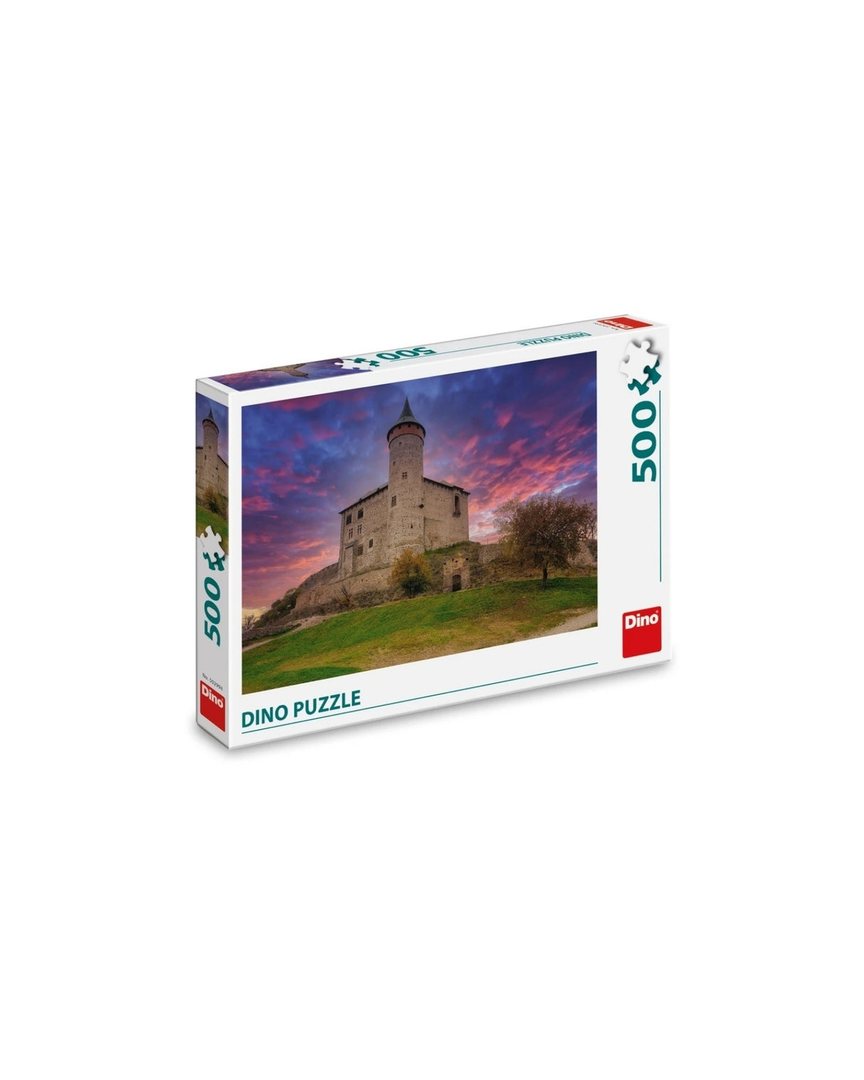 Puslespil med 500 brikker - Kunětice Mountain Castle, Pardubice, Tjekkiet