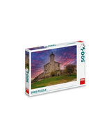 Puslespil med 500 brikker - Kunětice Mountain Castle, Pardubice, Tjekkiet
