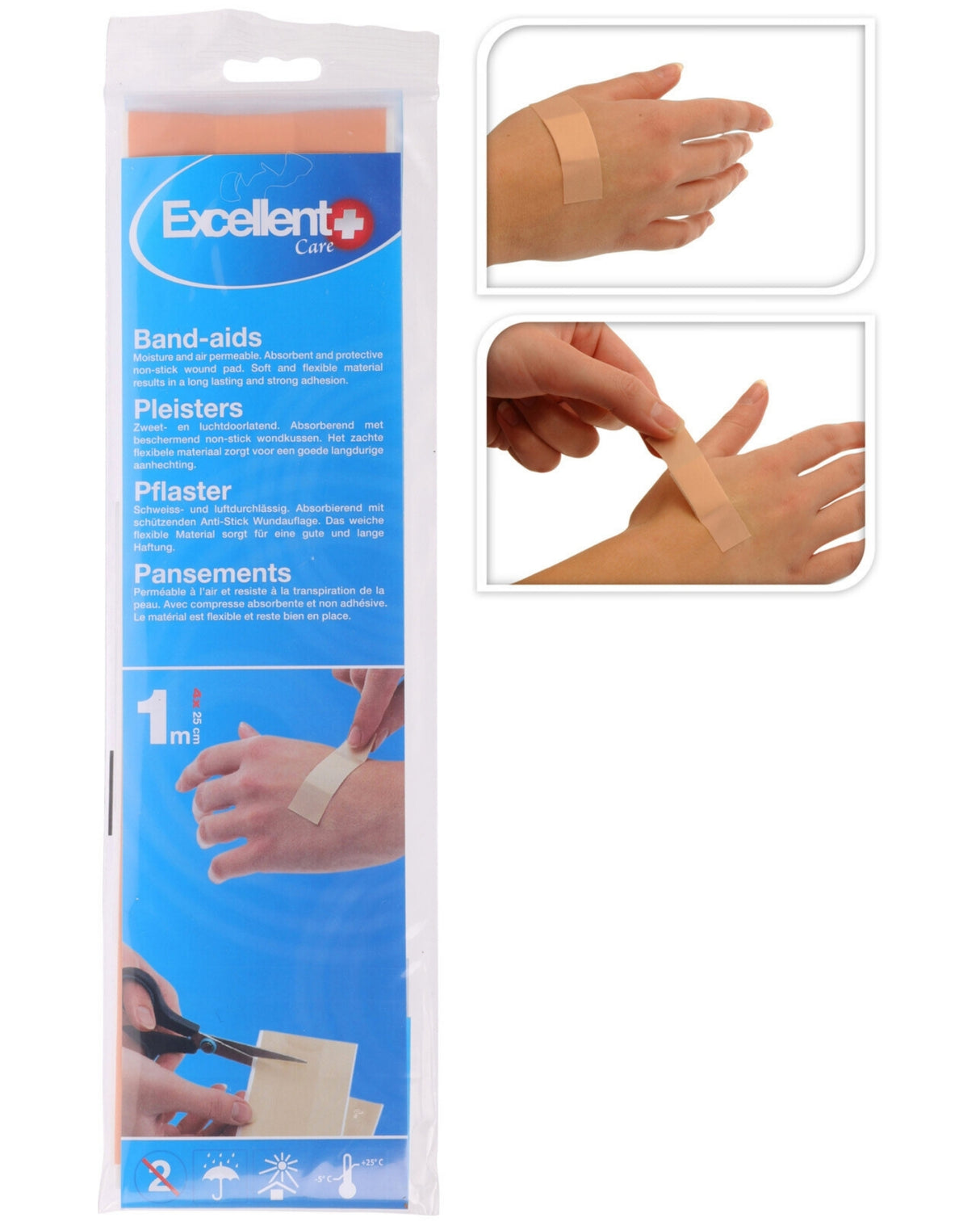 Plaster 1 meter - 6 cm bred