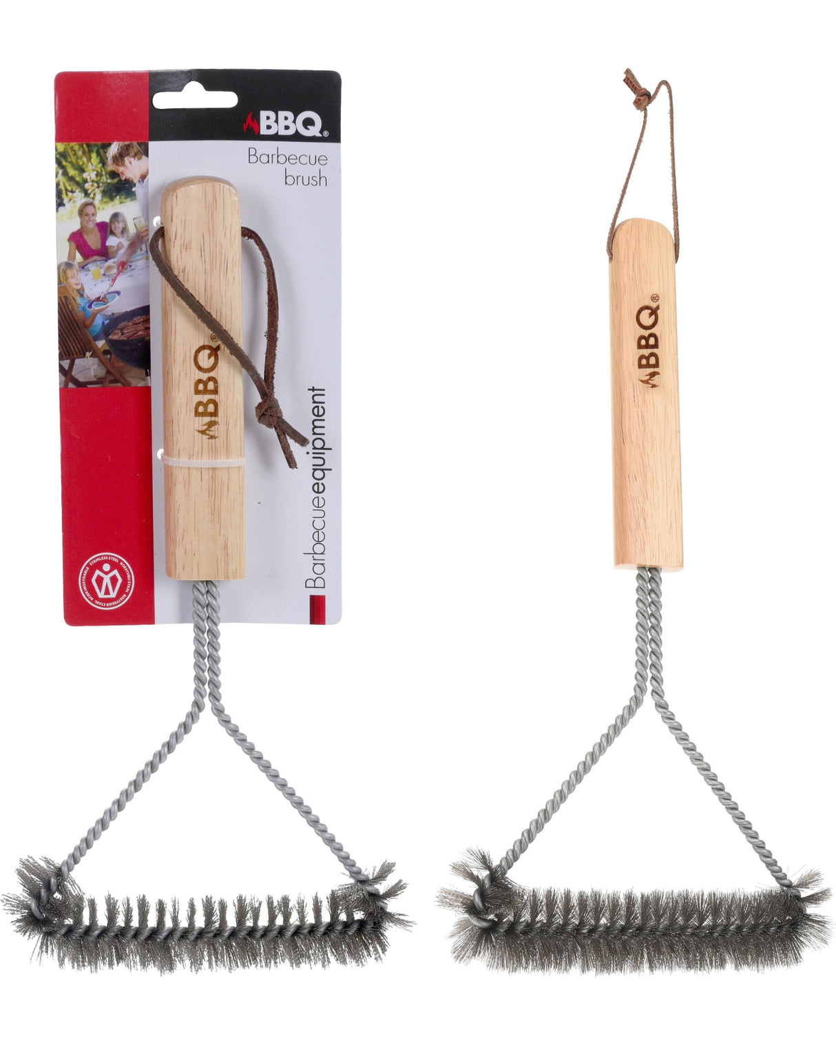 Gril børste i stål