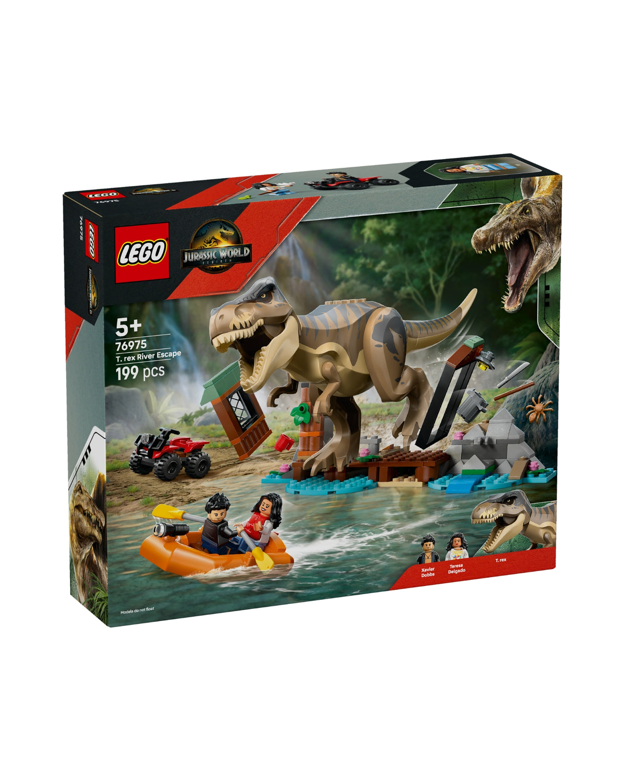 LEGO 76975 Bådflugt fra T. rex