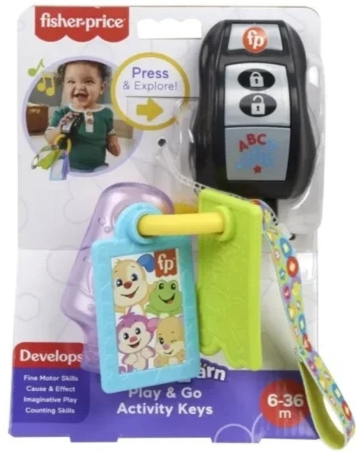 Fisher Price Laugh & Learn Play & Go Keys