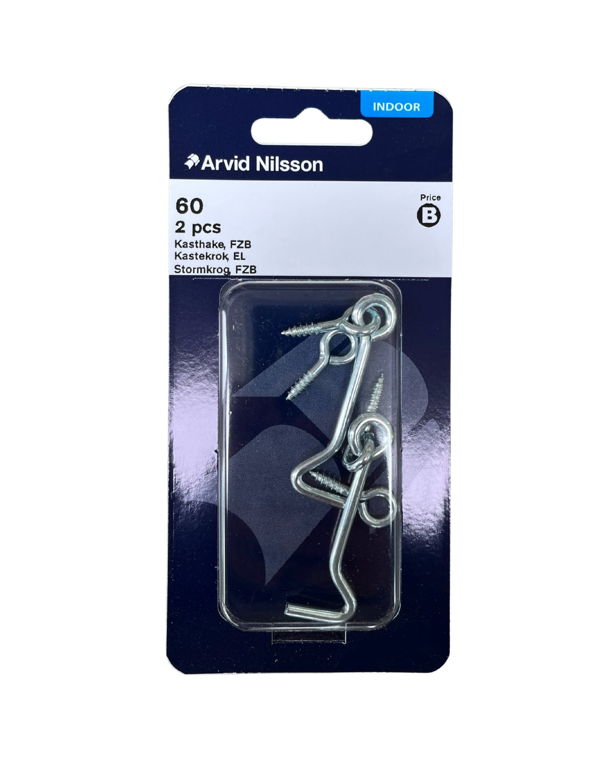 Storm hook 60 mm 2 pcs