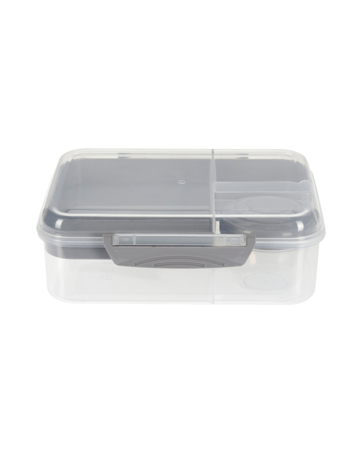 Madkasse med rum adskiller og lille ekstra boks