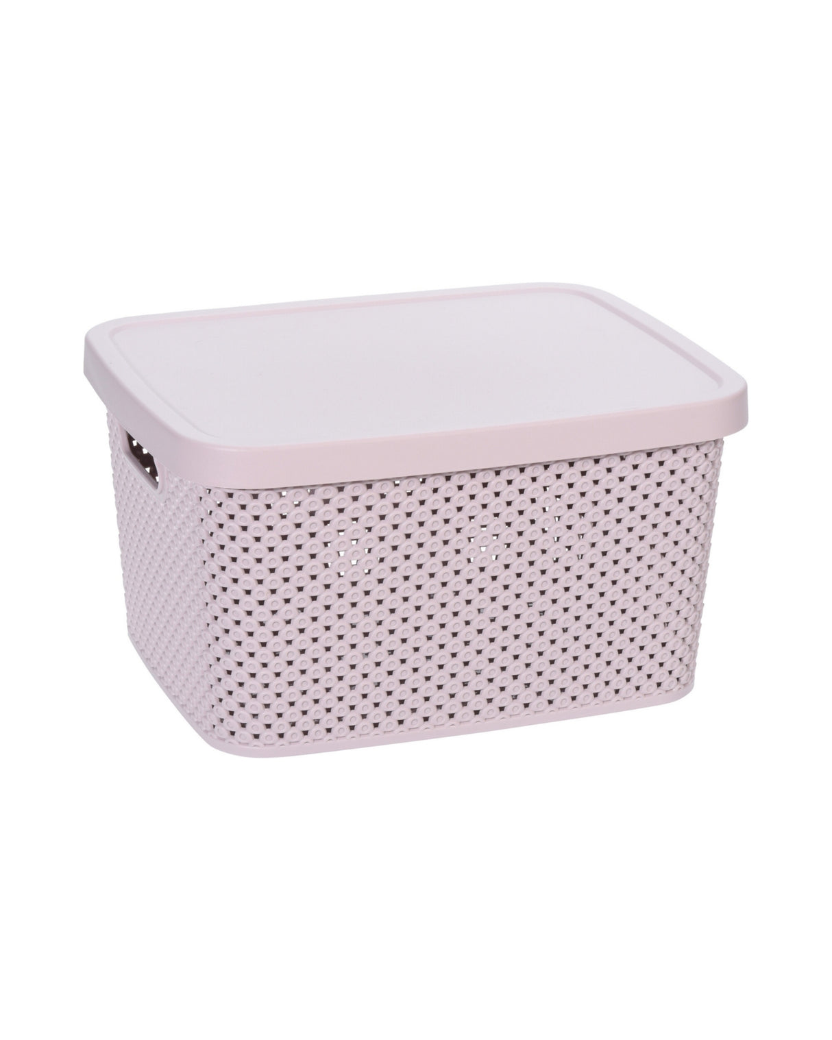 Opbevaringskasse med låg 1 stk