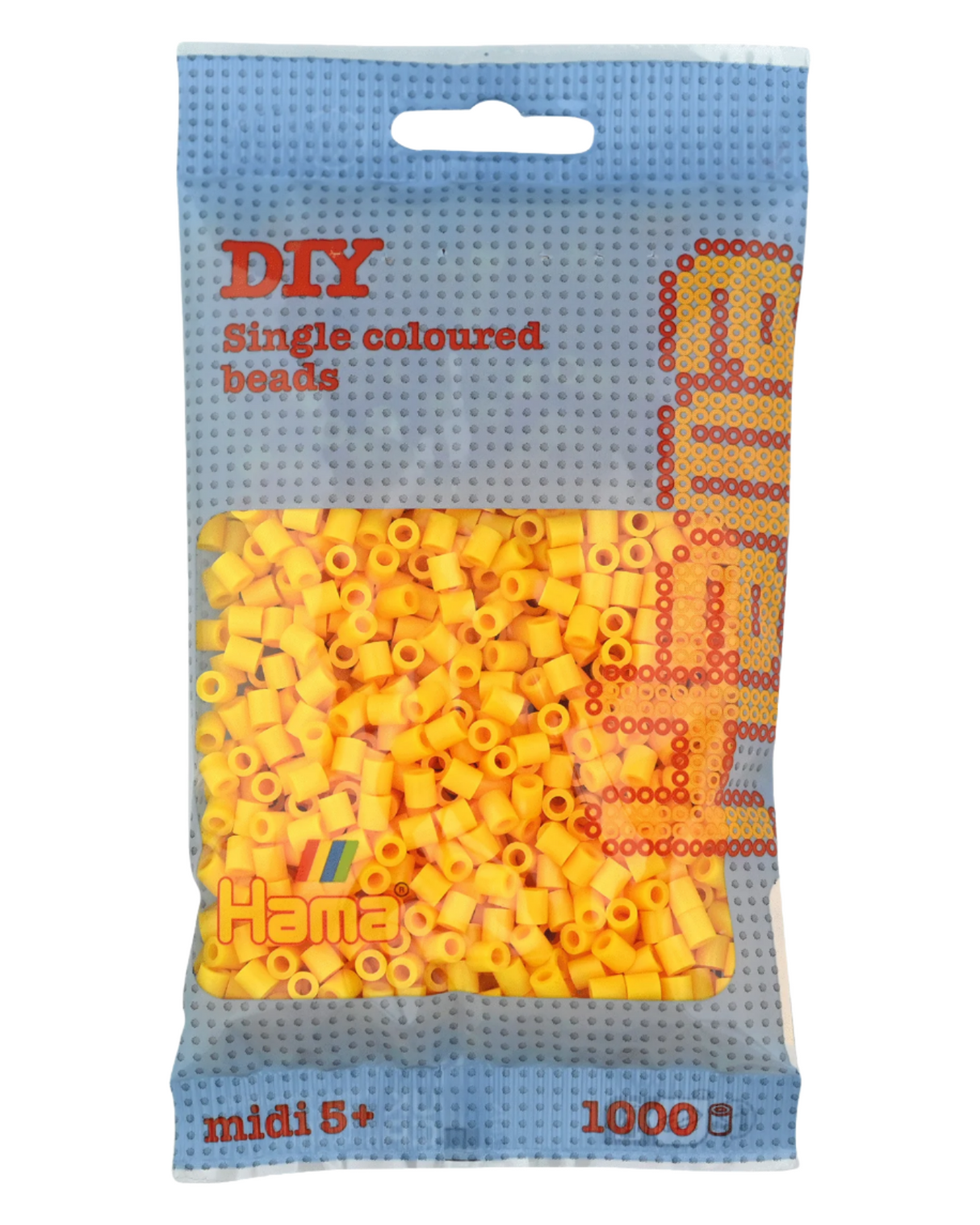 Hama beads 1000 pcs - 207-03 yellow