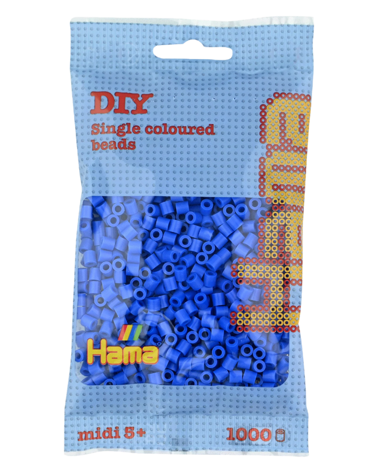 Hama beads 1000 pcs - 207-09 light blue
