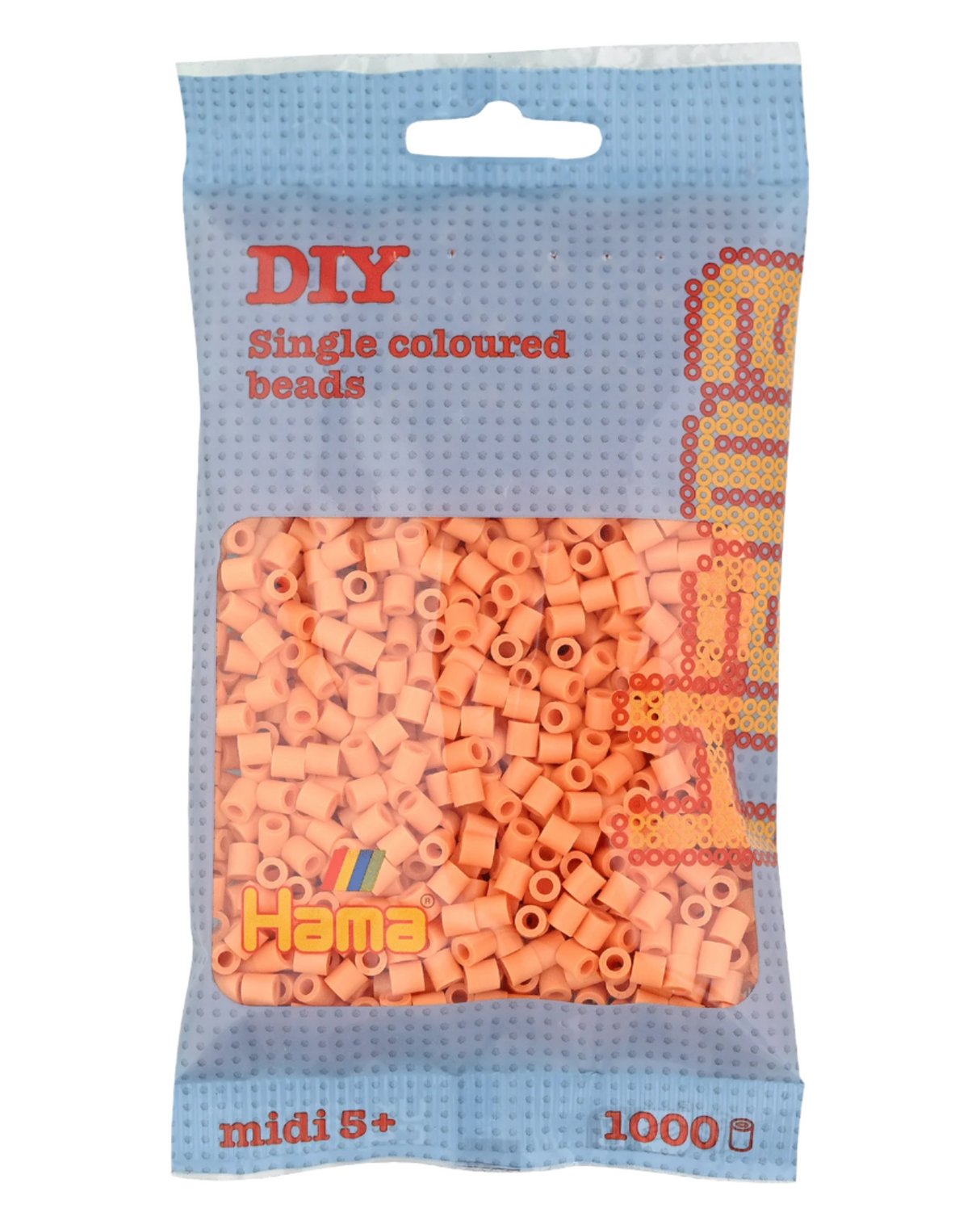 Hama beads 1000 pcs - 207-105 Light apricot