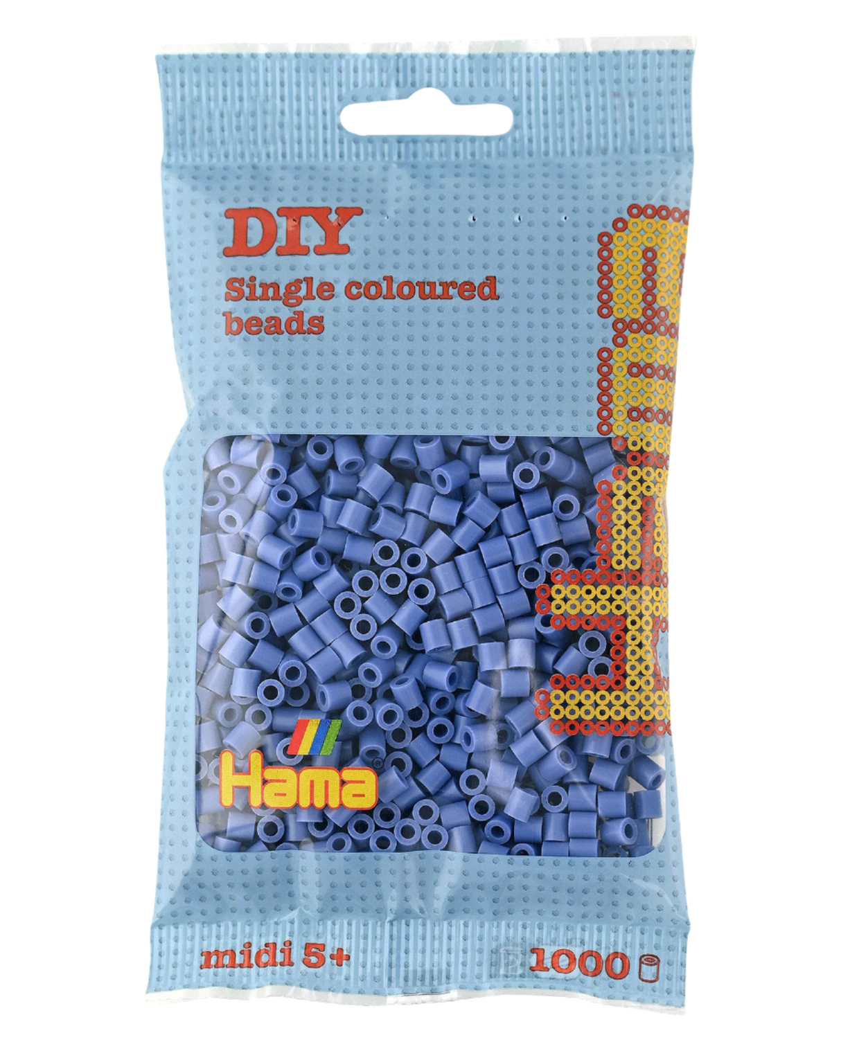 Hama perler 1000 stk  - 207-107 lavendel