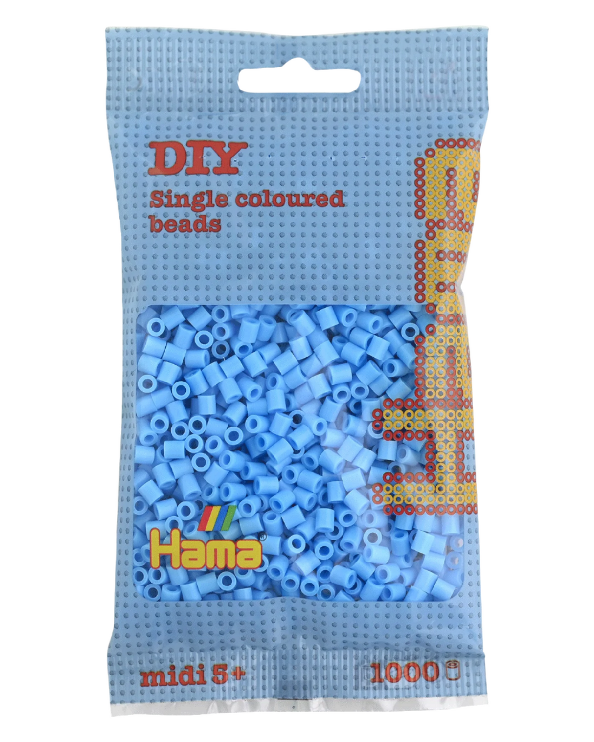 Hama beads 1000 pcs - 207-46 pastel blue