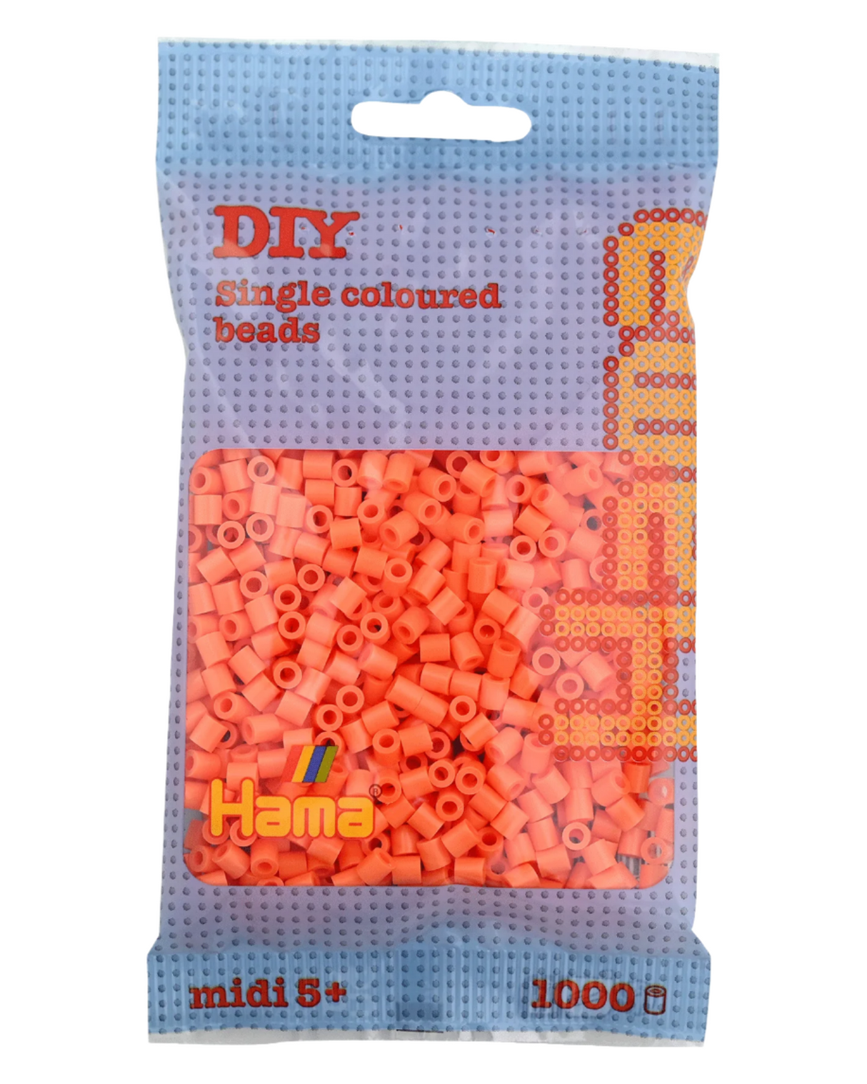 Hama perler 1000 stk - 207-79 abrikos