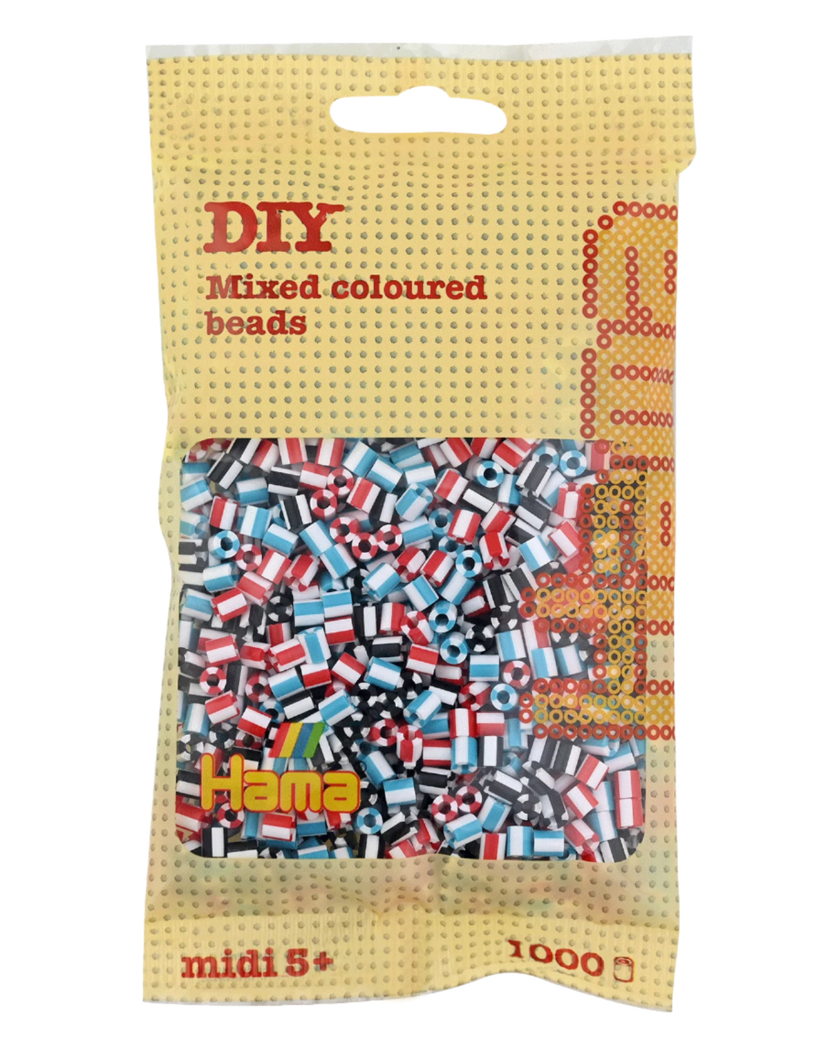 Hama beads 1000 pcs - 207-91 mix stibet