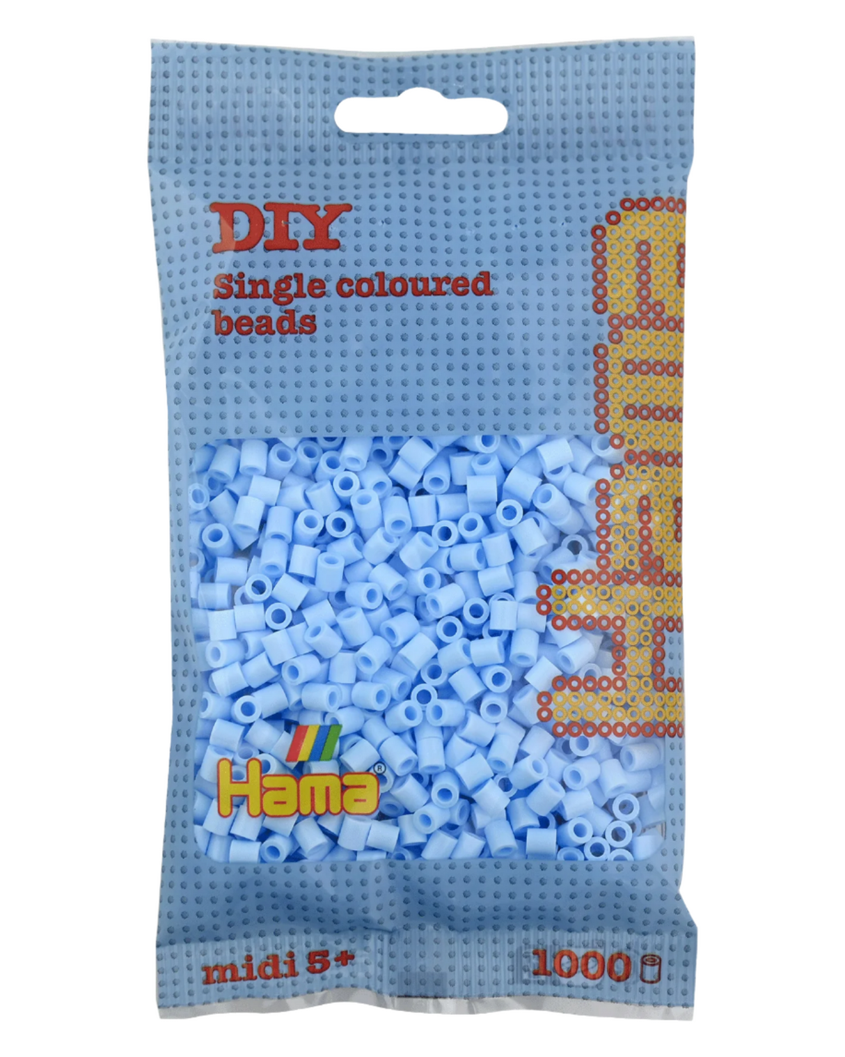 Hama beads 1000 pcs - 207-97 pastel ice blue
